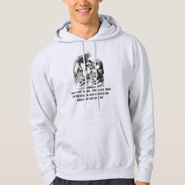 Veste À Capuche Ironic Alice (Au Pays Des Merveilles) (Devant)