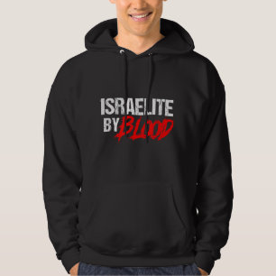 Veste À Capuche Israélite drôle de sang Foi juive pour l'hébreu J