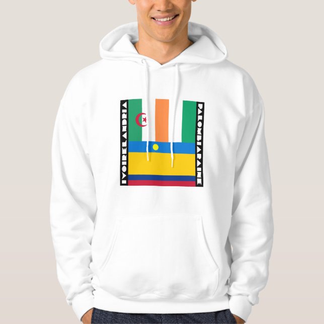 Veste À Capuche Ivoirelandrie et Palombiaraine (Devant)