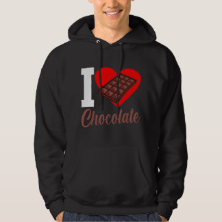 Veste À Capuche J'adore le chocolat Drôle de chocolat amateur mang