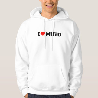Veste À Capuche J'adore le sweat-shirt moto