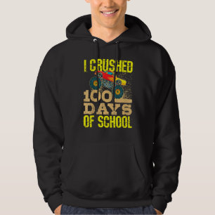 Veste À Capuche J'Ai Écrasé 100 Jours De Chemises Scolaires Garçon