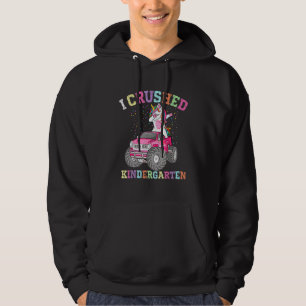 Veste À Capuche J'ai écrasé jardin d'enfants Dabbing Unicorn Camio
