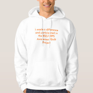 Veste À Capuche J'ai fait une différence et ai participé au RSD