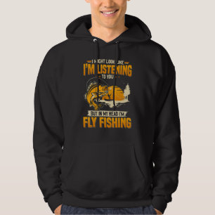 Veste À Capuche J'ai l'air de vous écouter ma mouche