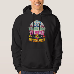 Veste À Capuche J'Ai Marié Mon Âne Il Y A 39 Ans 39E Mariage An