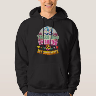 Veste À Capuche J'Ai Marié Mon Âne Il Y A 48 Ans 48E Mariage An
