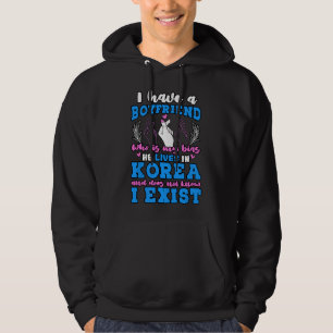 Veste À Capuche J'ai un petit ami qui est mon biais d'amour coréen