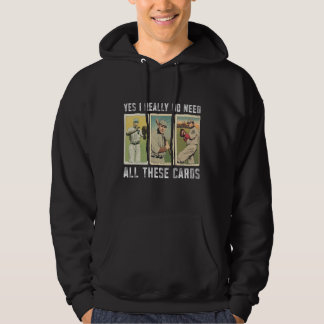 Veste À Capuche J'Ai Vraiment Besoin Du Collecteur De Carte De Bas