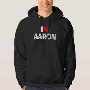 Veste À Capuche J'aime Aaron I Heart Aaron