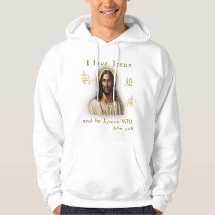 Veste À Capuche J'aime Jésus