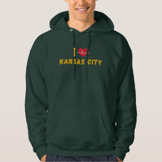 Veste À Capuche J'aime Kansas City, Missouri