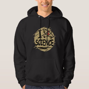 Veste À Capuche J'aime la science