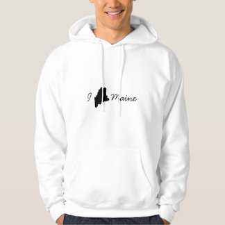 Veste À Capuche J'aime le sweatshirt du Maine