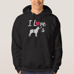 Veste À Capuche J'aime les Rotties