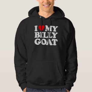VESTE À CAPUCHE J'AIME MA CHÈVRE DE BILLY