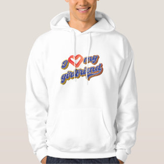 Veste À Capuche J'aime ma petite amie