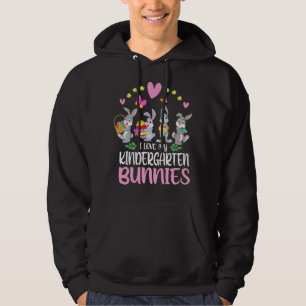 Veste À Capuche J'Aime Mes lapins De La Maternelle Belle Graphique