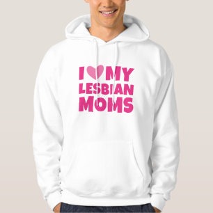Veste À Capuche J'aime mes mamans lesbiennes