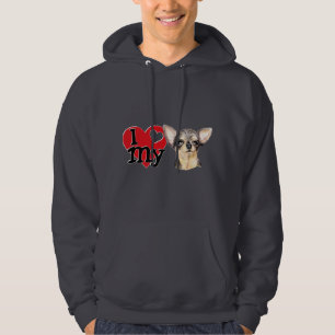 Veste À Capuche J'aime mon chiwawa de B&T