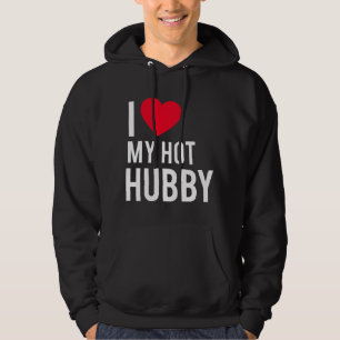 Veste À Capuche J'aime mon mari chaud