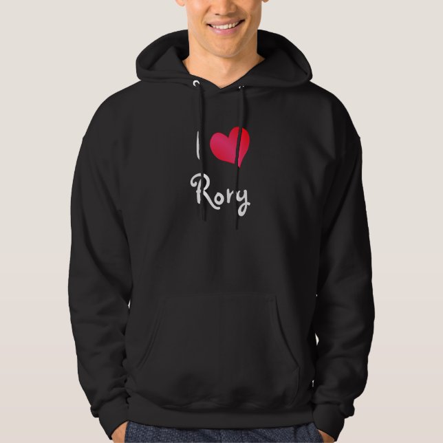 Veste À Capuche J'aime Rory (Devant)