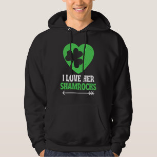 Veste À Capuche J'aime ses trèfles St Patrick's Day Ensemble Coord