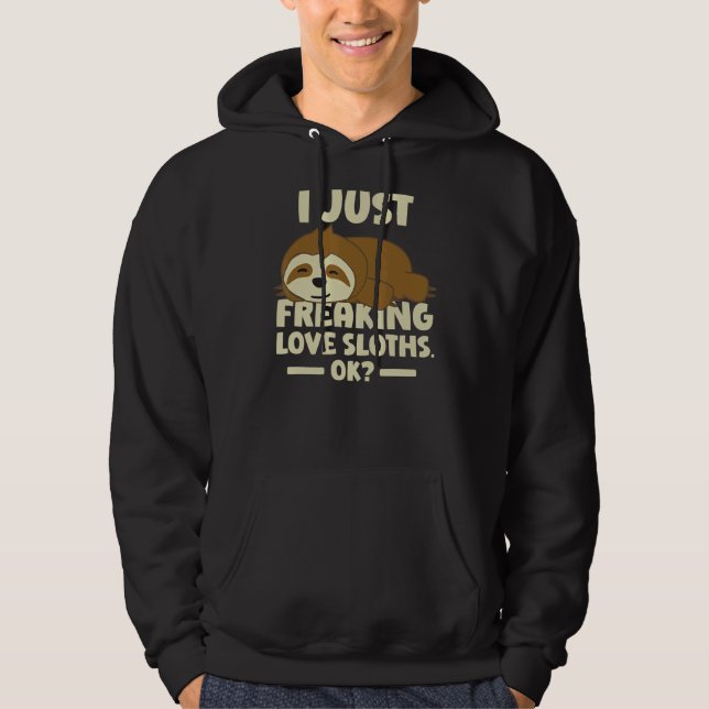 Veste À Capuche J'Aime Vraiment Les Fentes Ok Les Fentes D'Amour (Devant)