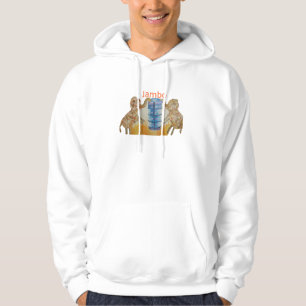 Veste À Capuche Jambo Jumbo African Kids Elephants Art Imprimer