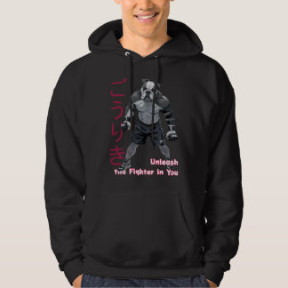 Veste À Capuche Japanese Retro Anime Bulldog MMA Mixed Martial Art