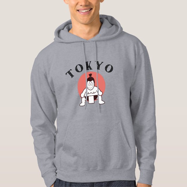 Veste À Capuche Japon Sumo Tokyo - Fils du soleil (Devant)