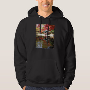 Veste À Capuche Jardin de Japonais d'automne de Séoul