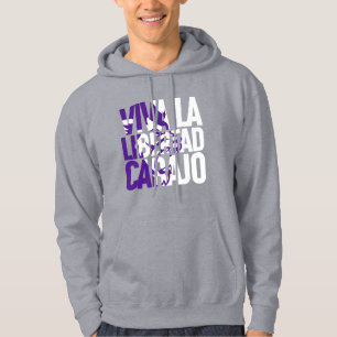 Veste À Capuche Javier Milei Viva La Libertad Carajo Lion Texte V2