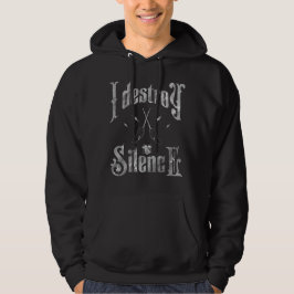 Veste À Capuche Je Détruis Silence Drôle Citation Drum Players Dru