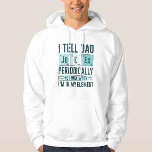 Veste À Capuche Je Dis À Papa Des Blagues Périodiquement