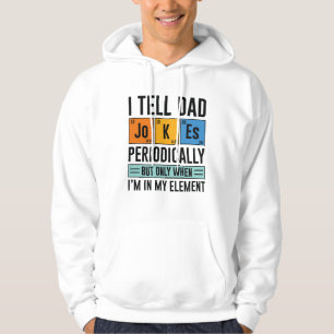 Veste À Capuche Je Dis À Papa Des Blagues Périodiquement