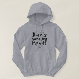 Veste À Capuche "Je gère à peine"