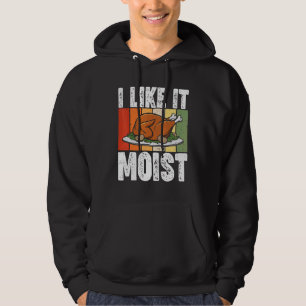 Veste À Capuche Je L'Aime Moist Thanksgiving Costume Turquie Day L