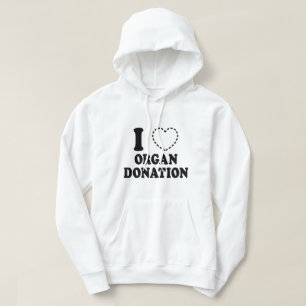VESTE À CAPUCHE JE {MANQUE LE COEUR} DON D'ORGE
