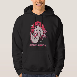 Veste À Capuche Je me pose des questions sur l'Axolotl Memes Salam