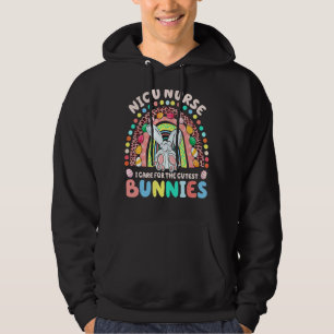 Veste À Capuche Je M'Occupe Des Bunnies Les Plus Cuttes Nicu Nurse
