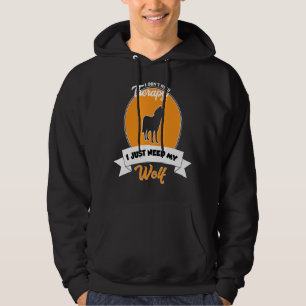 Veste À Capuche Je n'ai pas besoin de thérapie, j'ai juste besoin 