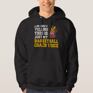Veste À Capuche Je ne crie pas que c'est juste mon entraîneur de b