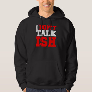 Veste À Capuche Je ne parle pas ISH