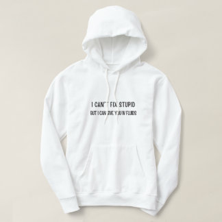 Veste À Capuche Je ne peux pas réparer les bêtises, mais je peux v