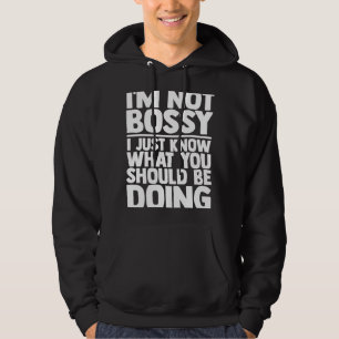 Veste À Capuche Je ne suis pas autoritaire Je sais juste ce que vo