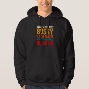 Veste À Capuche Je ne suis pas autoritaire Je sais juste ce que vo