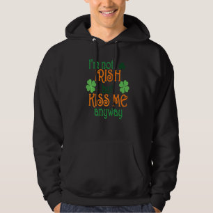 Veste À Capuche Je ne suis pas irlandais mais baise-moi de toute f