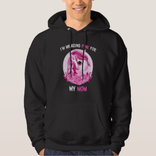 Veste À Capuche Je Porte Du Rose Pour Ma Mère Unicorne Enfants Enf
