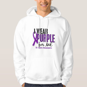 Veste À Capuche Je porte le pourpre pour MOI 10 lupus
